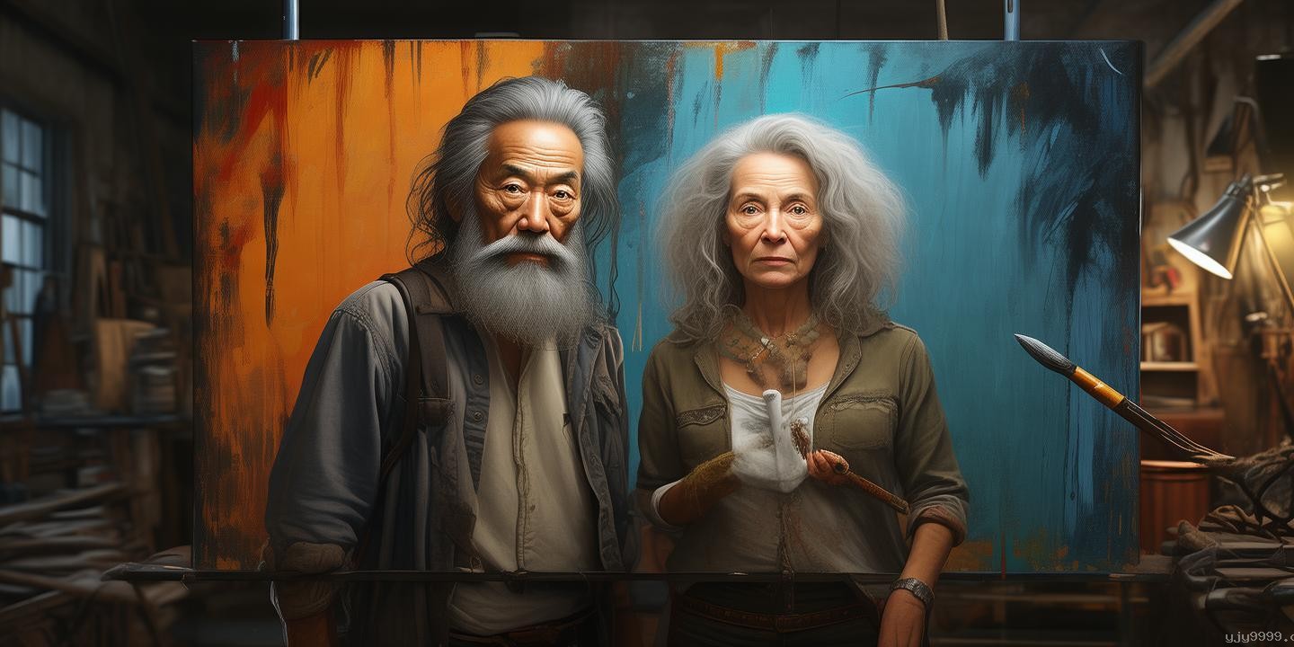艺术与岁月的较量：又有两位艺术家不能体面的老去了🎨😢